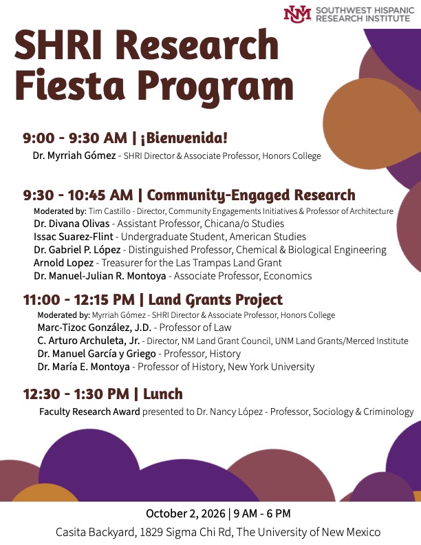 2026 Research Fiesta Program 1